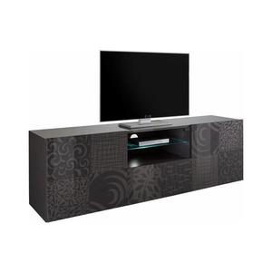 MC Akcent Televízny stolík ARIA antracit 8024963395289 vyobraziť