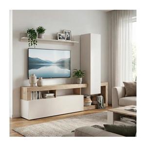 MC Akcent Obývacia stena LENOR kašmír/hnedá 8024963476292 vyobraziť