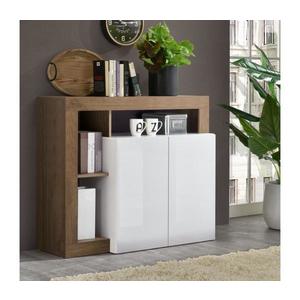 MC Akcent Komoda LENOR biela/dub 8024963431666 vyobraziť