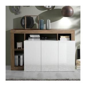 MC Akcent Komoda LENOR biela/dub 8024963431574 vyobraziť