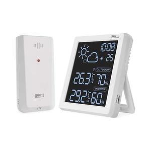 Meteostanica 5 V, 2×AAA + 2×AAA, čierna E8647W vyobraziť