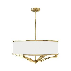 Open Design OR84825 - Stropné svietidlo na tyči GERDO 4xE27/12W/230V zlatý/biely OR84825 vyobraziť