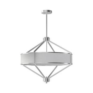 Open Design OR85822 - Luster na tyči ZUNDO 4xE27/15W/230V matný chróm/biela OR85822 vyobraziť