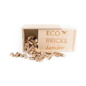 Teddies Drevená stavebnica ECO BRICKS 250 ks 11125021 vyobraziť
