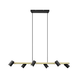 Trio - Luster na lanku MARLEY 6xGU10/35W/230V čierna/zlatá 302400680 vyobraziť