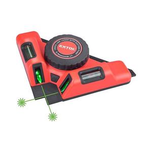 Extol Premium - Laserový uholník 90° s elektrickým prísavným modulom 5V/1000 mAh 8823303 vyobraziť