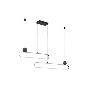 Trio - LED stmievateľný luster na lanku GRANT LED/54W/230V 2300/3000/4000K čierna/chróm 342710205 vyobraziť