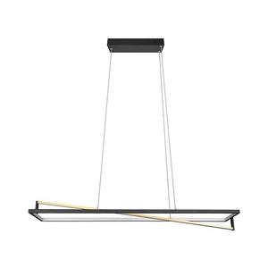 Trio - LED stmievateľný luster na lane EDGE LED/35W/230V 2300/3000/4000K čierna 326810132 vyobraziť