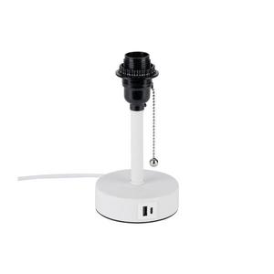 Brilagi - Stolová lampa s USB portom TABLON 1xE27/25W/230V biela BRI590 vyobraziť