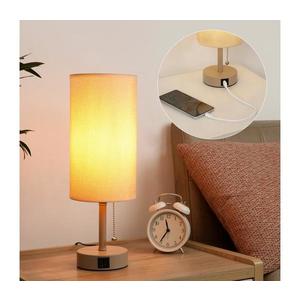 Brilagi - Stolová lampa s USB portom TABLON 1xE27/25W/230V béžová BRI595 vyobraziť