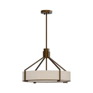 Open Design OR85648 - Luster na tyči DORETTO 4xE27/15W/230V, priemer 50 cm, hnedá/béžová OR85648 vyobraziť