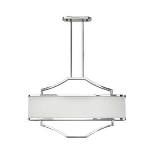 Open Design OR84849 - Luster na tyči GERDO OVALE 6xE14/12W/230V lesklý chróm/biela OR84849 vyobraziť