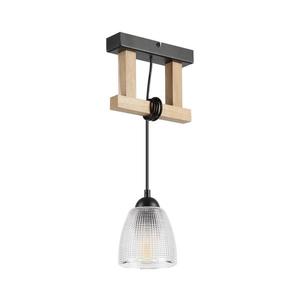 Závesný luster LEANDRA na lanku 1xE27/15W/230V dub/čierna LM-1.300/DĄB vyobraziť