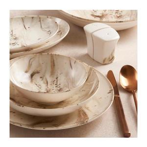 26-dielna jedálenská súprava, béžová/hnedá, porcelán 387GRP1395 vyobraziť