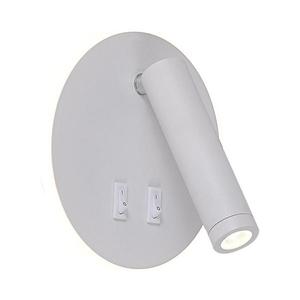 Zuma Line W4107-WH-LED Nástenné bodové svietidlo CIRCA LED/5, 5W/230V + LED/2, 5W biele W4107-WH vyobraziť