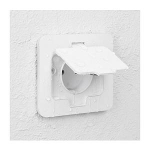 Brilagi - Vonkajšia zapustená podlahová zásuvka IP55 biela obdĺžniková 5B322W-OEM vyobraziť