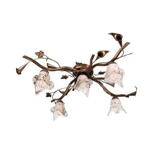 Prisadený luster ROZETA 5xE14/40W/230V bronzový LM-5.25/BRĄZ vyobraziť