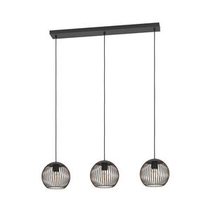Eglo 901869 - Závesný luster ALMANZORA 3xE27/60W/230V, čierny 901869 vyobraziť