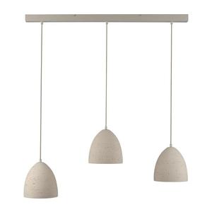 Schöner Wohnen 12541-42 - Závesné svietidlo TRAVENTA na lankách 3xE27/40W/230V betón 12541-42 vyobraziť