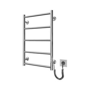 Mario-Radiators Kúpeľňový rebríkový radiátor CLASSIC 65W/230V 65x43 cm nerez/lesklý chróm pravý 2.3.0700.10.? vyobraziť