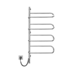 Mario-Radiators Elektrický otočný sušák na uteráky ELECTRA 120 W/230 V 100 x 44, 5 cm nerez/chróm ľavý 2.3.1005.11.P vyobraziť