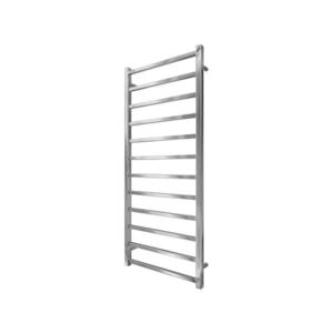 Mario-Radiators Kúpeľňový rebríkový radiátor INOX TOKIO 233W/230V 117x53 cm nerez/lesklý chróm 1.7.044616.P vyobraziť