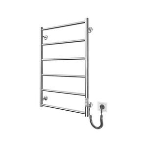 Mario-Radiators Kúpeľňový rebríkový radiátor CLASSIC 110W/230V 80x53 cm nerezová oceľ/lesklý chróm pravý 2.3.0703.10.? vyobraziť