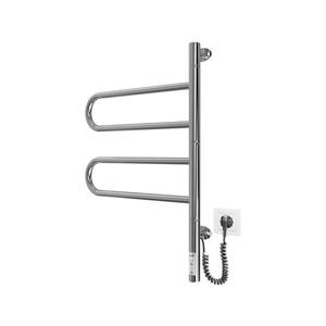 Mario-Radiators Elektrický otočný sušiak na uteráky TRISTAR 75W/230V 60x44, 5 cm IP44 nerez/lesklý chróm 2.3.0505.11.P vyobraziť