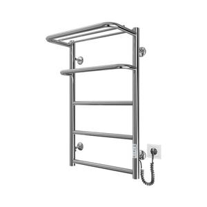 Mario-Radiators Kúpeľňový rebríkový radiátor HOTEL 75W/230V 65x43 cm nerez/chróm pravý 2.3.6200.11.P vyobraziť