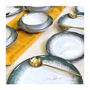 Jedálna sada 24 ks biela/antracit/keramika 759NRE1114 vyobraziť