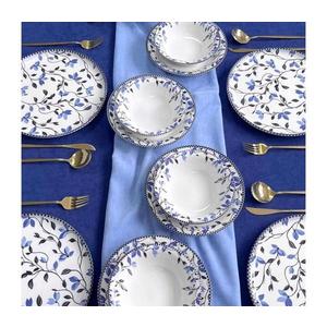 18-dielna jedálenská sada, modro-biela, keramika 759NRE1104 vyobraziť