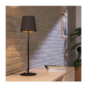 Eglo 901129 - Stolná lampa FIORANA 1xE14/40W/230V čierna/hnedá 901129 vyobraziť