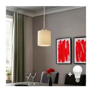 Eglo - LED luster na lanku TUNJA 1xE27/60W/230V krémový 1xEG32515+1xEG32912 vyobraziť