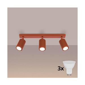 Brilagi - LED bodové svietidlo CRESTO 3xGU10/10W/230V červené BR.1638 vyobraziť