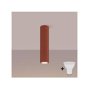 Brilagi - LED bodové svietidlo CRESTO 1xGU10/10W/230V 30 cm červené BR.1627 vyobraziť