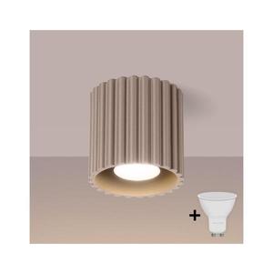 Brilagi - LED bodové svietidlo SFERA 1xGU10/10W/230V priemer 10 cm taupe BR.1814 vyobraziť