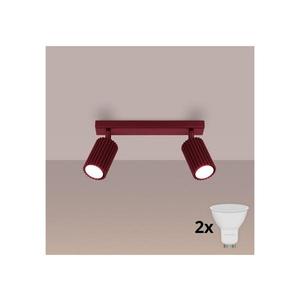 Brilagi - LED bodové svietidlo CRESTO 2xGU10/10W/230V burgundové BR.1922 vyobraziť