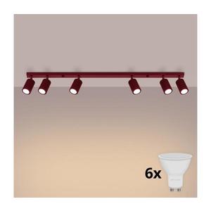 Brilagi - LED bodové svietidlo CRESTO 6xGU10/10W/230V bordové BR.1925 vyobraziť