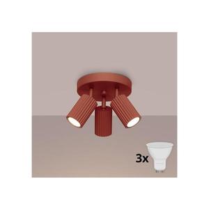Brilagi - LED bodové svietidlo CRESTO 3xGU10/10W/230V červené BR.1639 vyobraziť