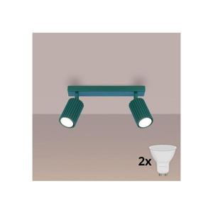 Brilagi - LED bodové svietidlo CRESTO 2xGU10/10W/230V tyrkysové BR.1948 vyobraziť