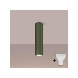 Brilagi - LED bodové svietidlo CRESTO 1xGU10/10W/230V 30 cm zelené BR.1608 vyobraziť