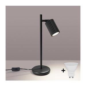 Brilagi - LED stolná lampa CRESTO 1xGU10/10W/230V čierna BR.1586 vyobraziť