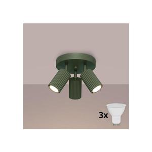 Brilagi - LED bodové svietidlo CRESTO 3xGU10/10W/230V zelené BR.1620 vyobraziť