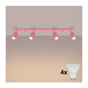 Brilagi - LED bodové svietidlo CRESTO 4xGU10/10W/230V ružové BR.1937 vyobraziť
