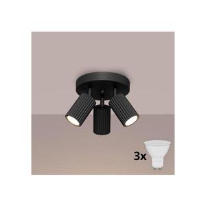 Brilagi - LED bodové svietidlo CRESTO 3xGU10/10W/230V čierne BR.1582 vyobraziť