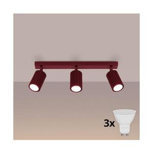 Brilagi - LED bodové svietidlo CRESTO 3xGU10/10W/230V bordové BR.1923 vyobraziť