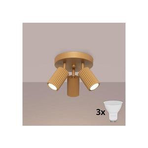 Brilagi - LED bodové svietidlo CRESTO 3xGU10/10W/230V zlaté BR.1563 vyobraziť