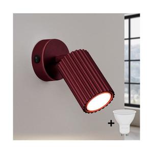 Brilagi - LED nástenné bodové svietidlo CRESTO 1xGU10/10W/230V bordová BR.1920 vyobraziť