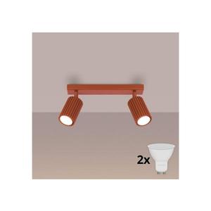 Brilagi - LED Bodové svietidlo CRESTO 2xGU10/10W/230V červené BR.1637 vyobraziť