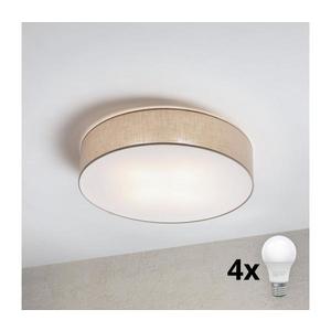 Brilagi - LED stropné svietidlo SIRIJA 4xE27/60W/230V pr. 60 cm béžová 8590828019459 vyobraziť